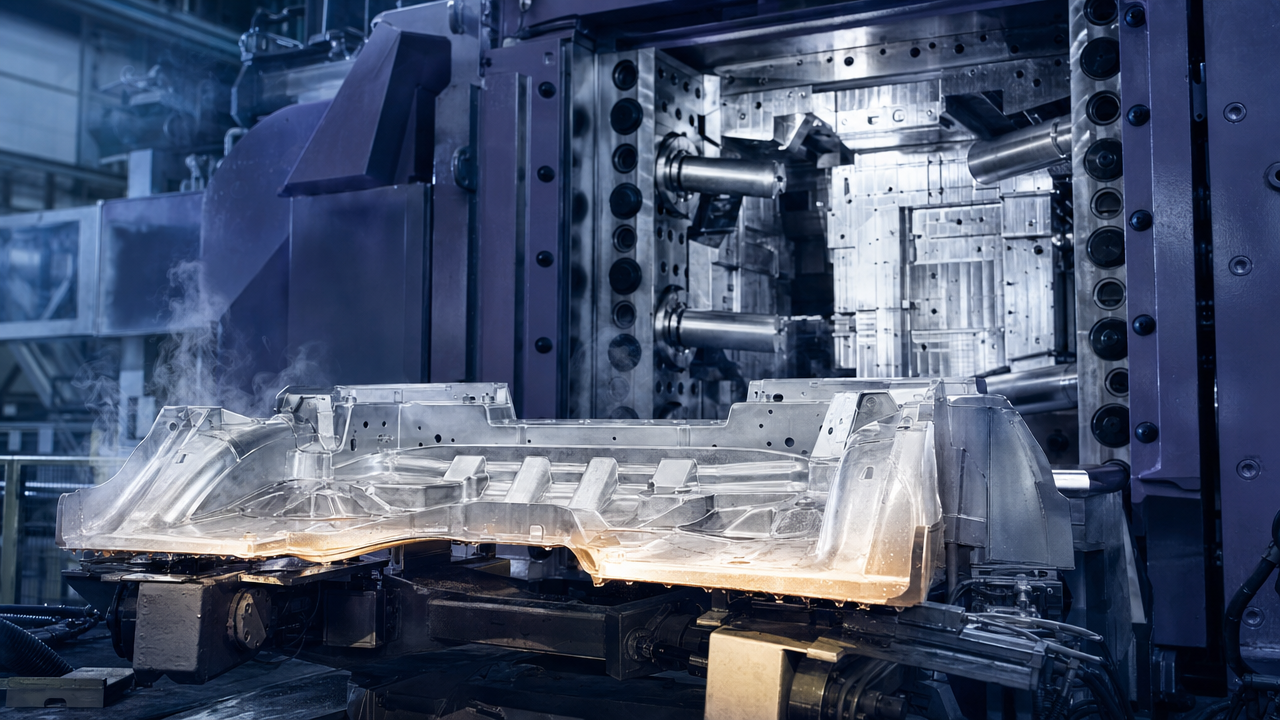 China Integrated Die-Casting 2026: The 9000T Mega-Press Wave and NEV Body Reconstruction