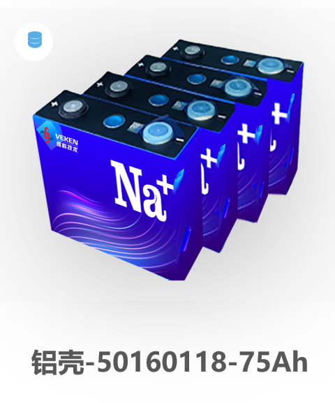 钠离子电池电芯展示